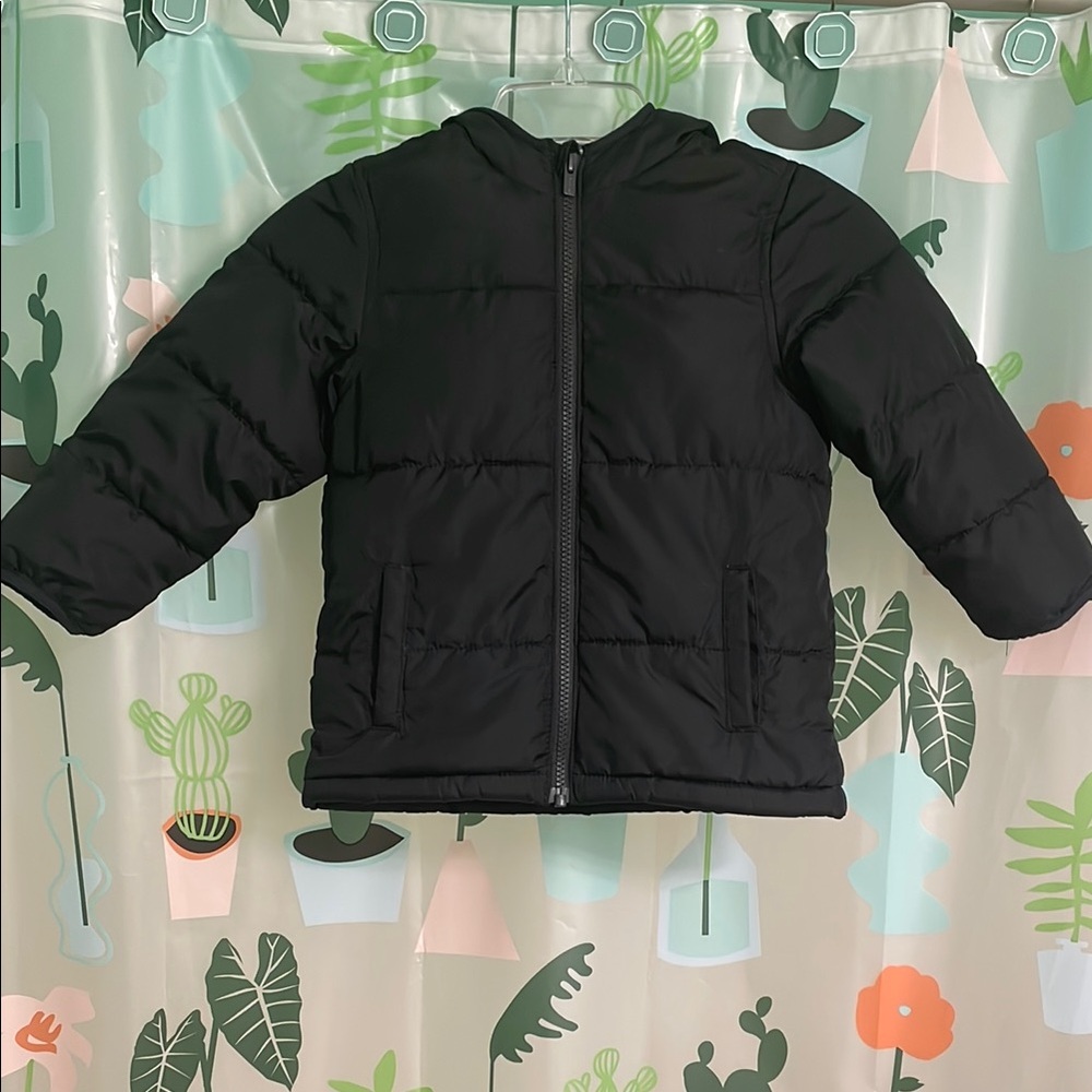 Old Navy Black Puffer Jacket for Kids